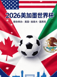 2026年美加墨世界杯宣传图